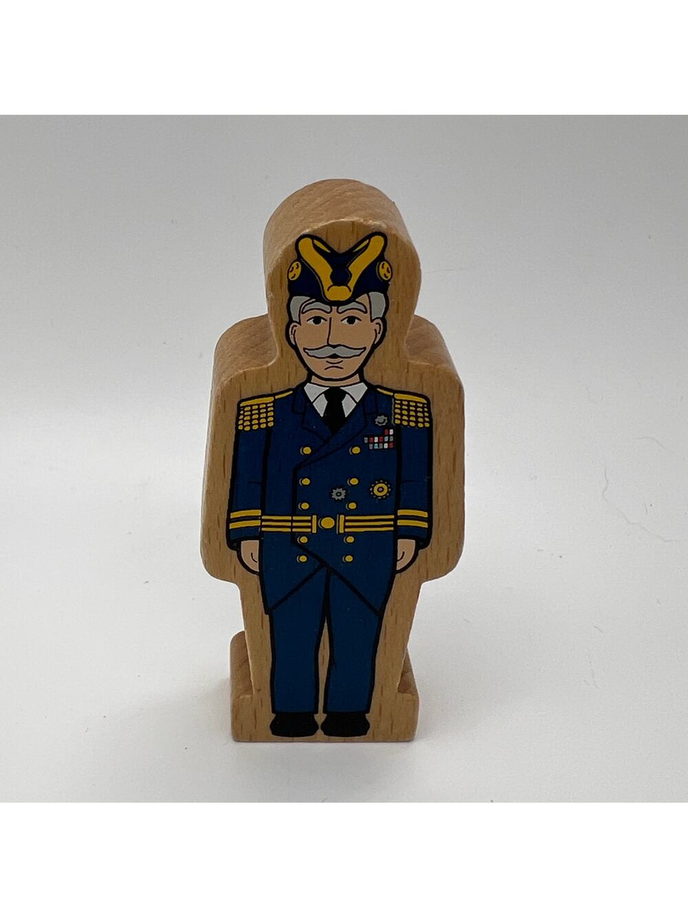 Admiral Thomas & Friends Wooden Railway Train Rare Figure Pirate Captain Vintage